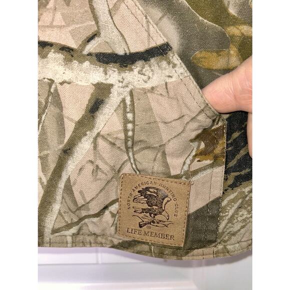 Vintage Bob Allen Jacket Men L Brown Real Tree Coat Reversible Hunting 90s - Picture 2 of 11